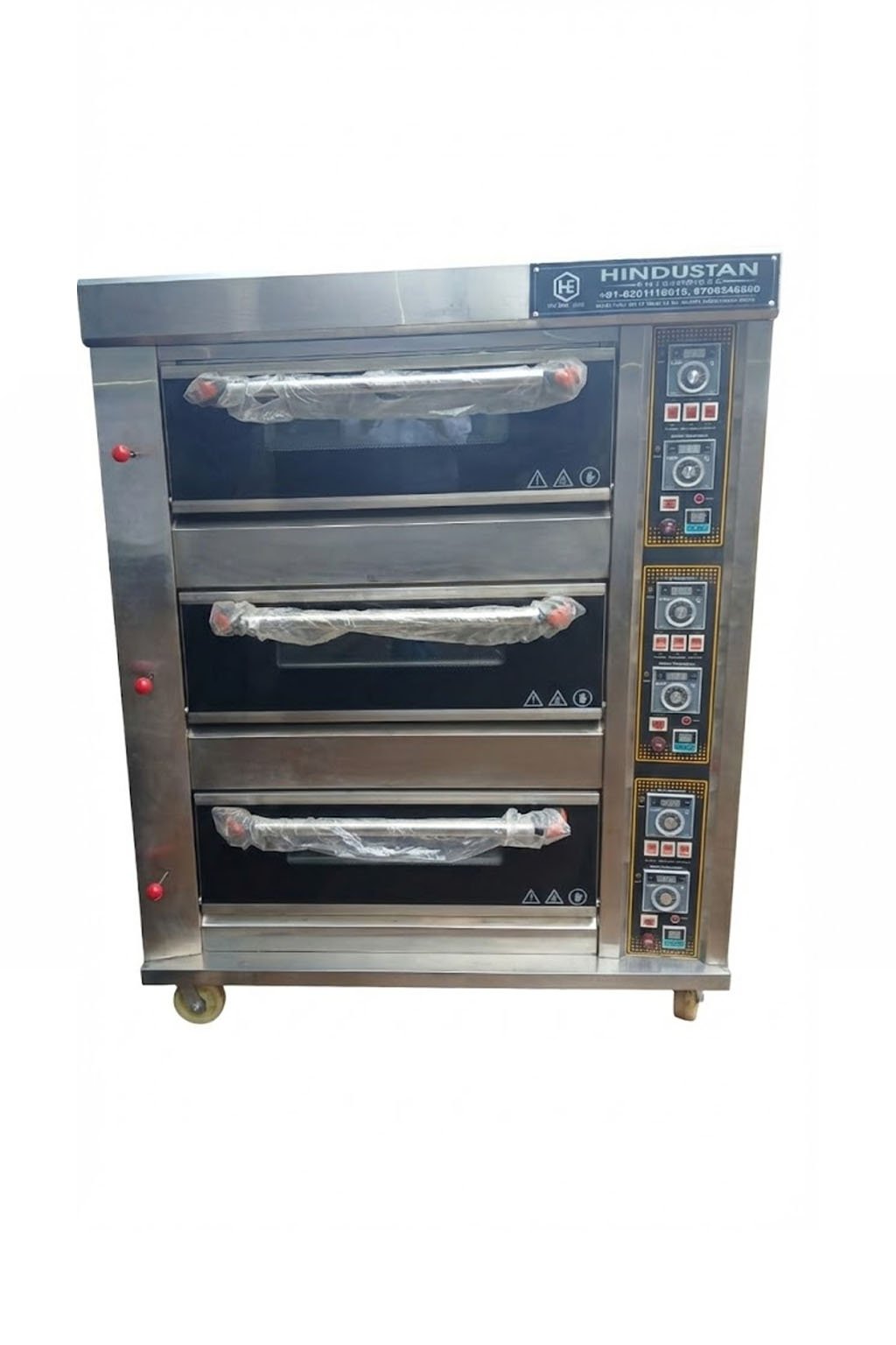 Triple Deck Gas Oven (Imported) – 6 Tray